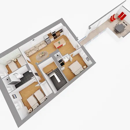 Le Belvedere - 9 Min Sanctuaires - 3 - 2 Salles De Bain - Terrasse & Vue Panoramique Apartment Lourdes