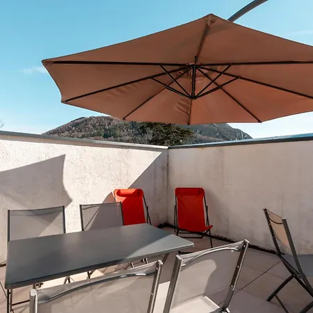 Le Belvedere - Terrasse & Vue Panoramique - 9 Min Sanctuaires *