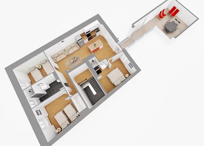 Le Belvedere - 9 Min Sanctuaires - 3 - 2 Salles De Bain - Terrasse & Vue Panoramique Apartment Lourdes