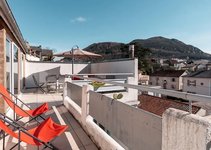 Le Belvedere - 9 Min Sanctuaires - 3 - 2 Salles De Bain - Terrasse & Vue Panoramique Lourdes