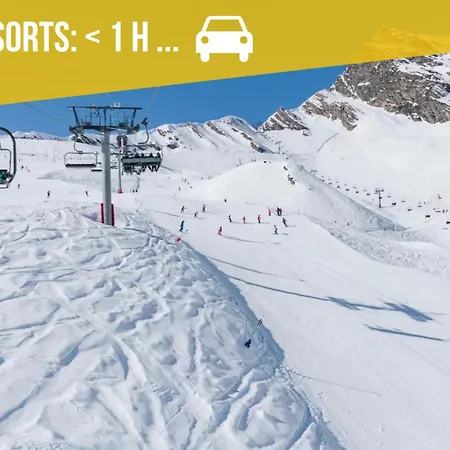 Le Belvedere - 9 Min Sanctuaires - 3 - 2 Salles De Bain - Terrasse & Vue Panoramique דירה